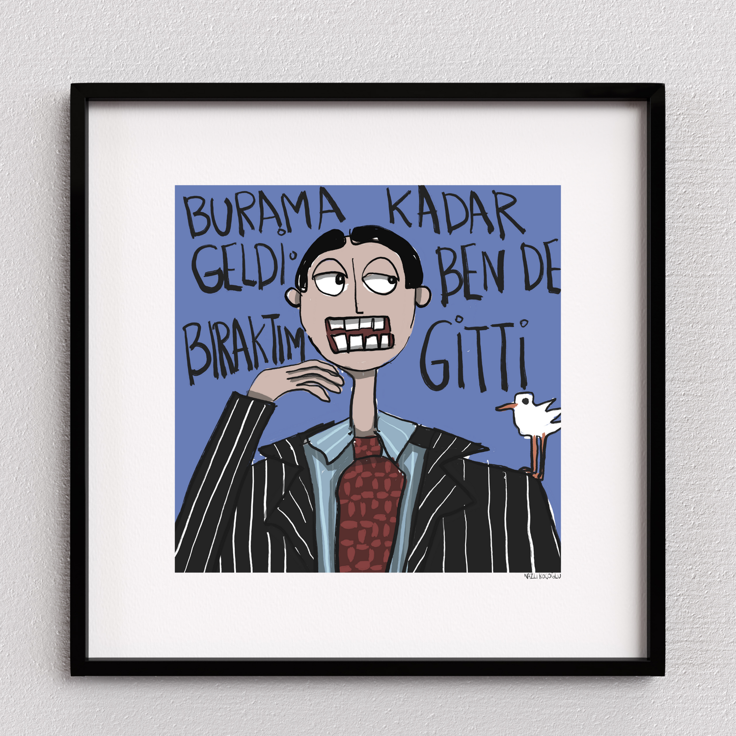 Burama Kadar Geldi