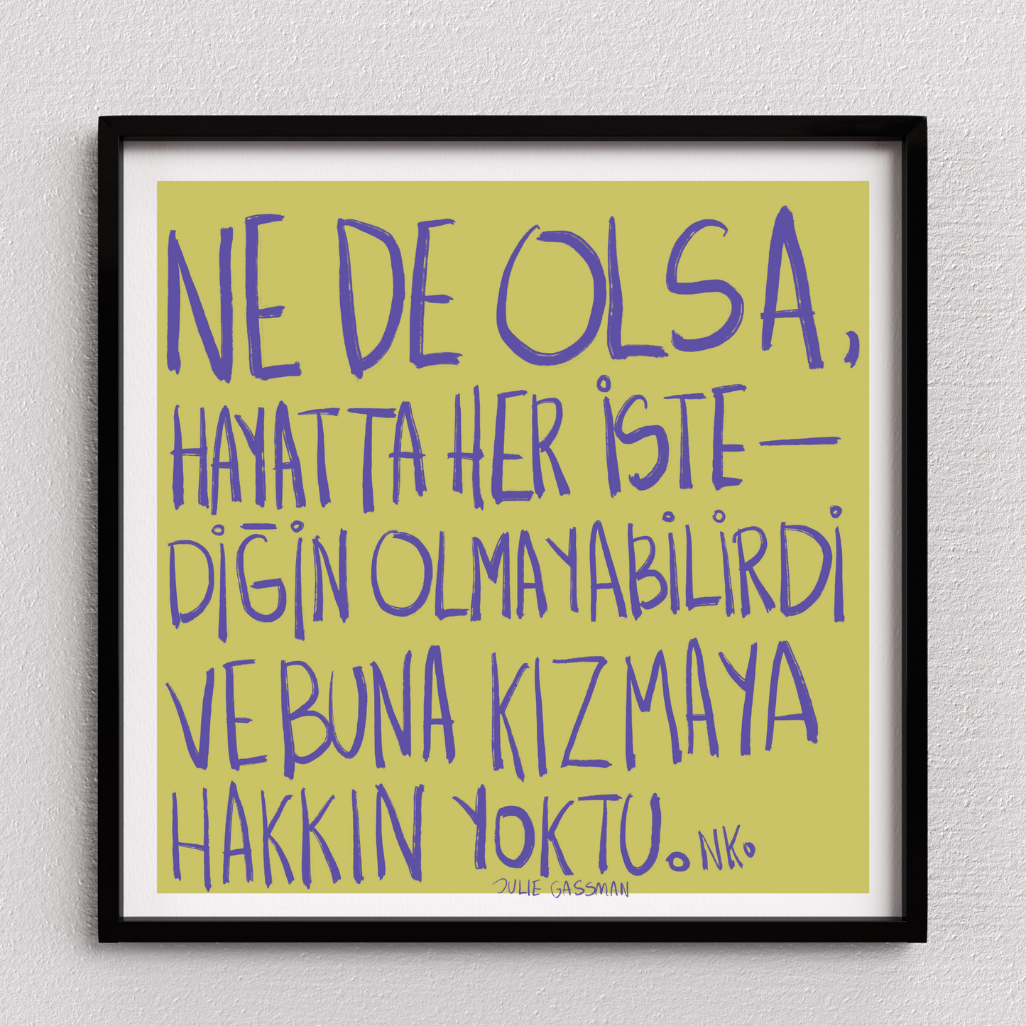 Ne De Olsa
