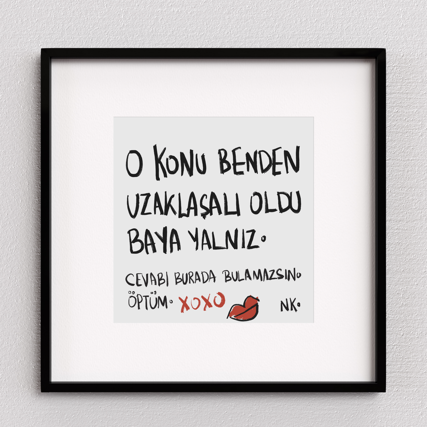 O Konu Benden Uzaklaşalı Baya Oldu