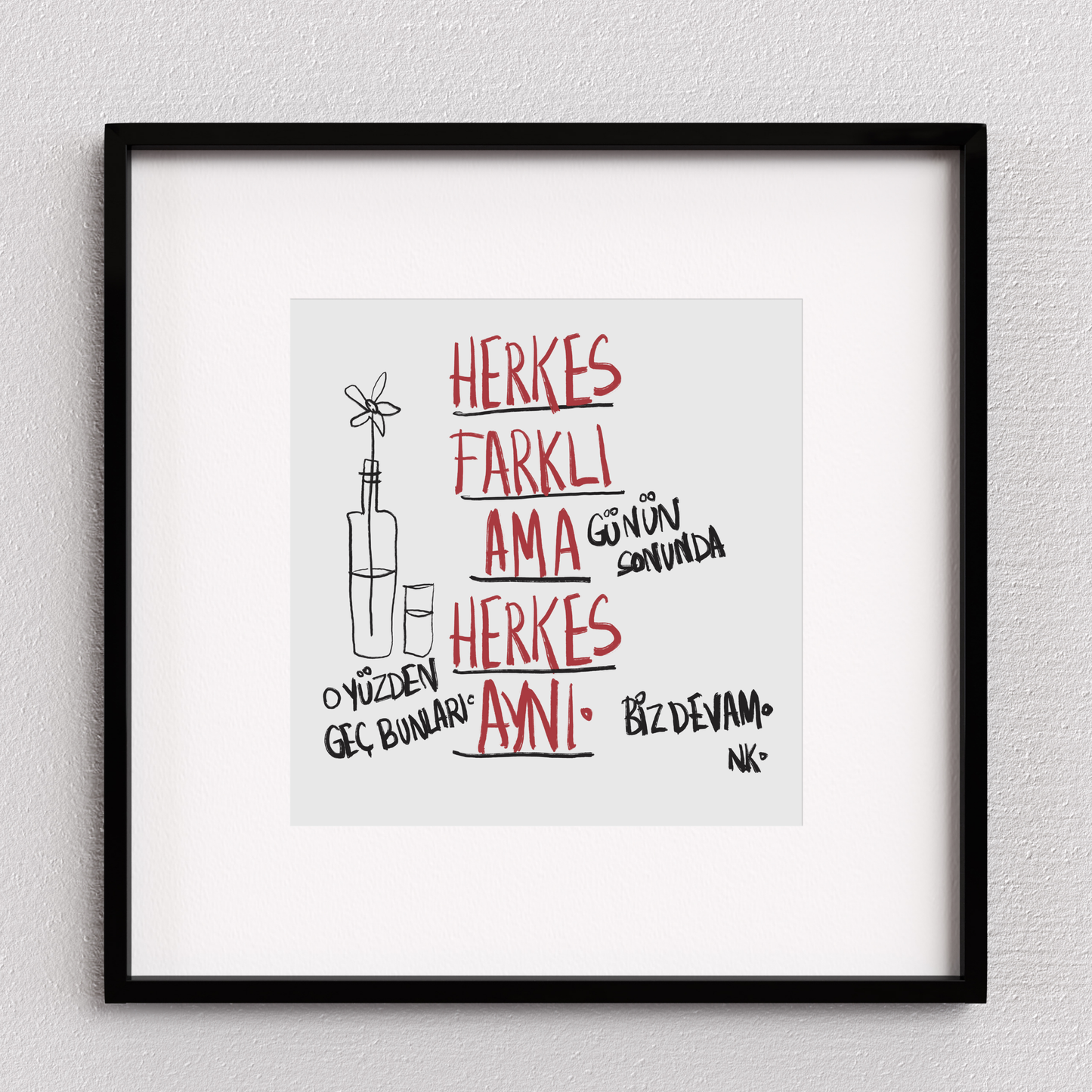 Herkes Farklı Ama Herkes Aynı