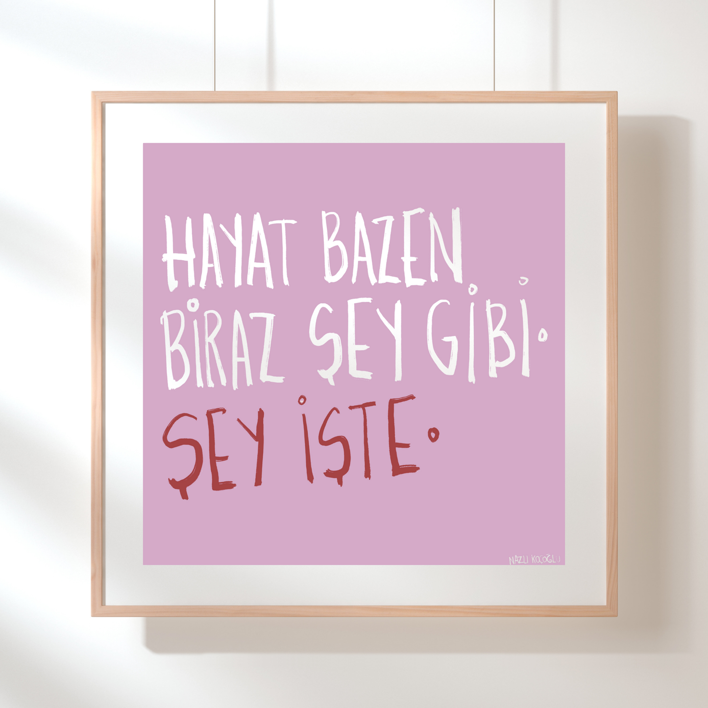 Hayat Bazen Biraz Şey Gibi