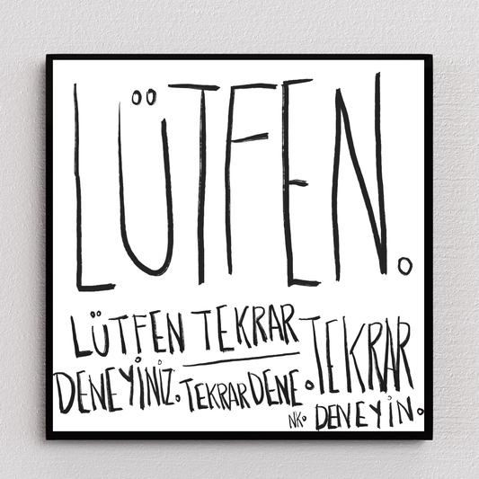 Lütfen Tekrar Deneyiniz