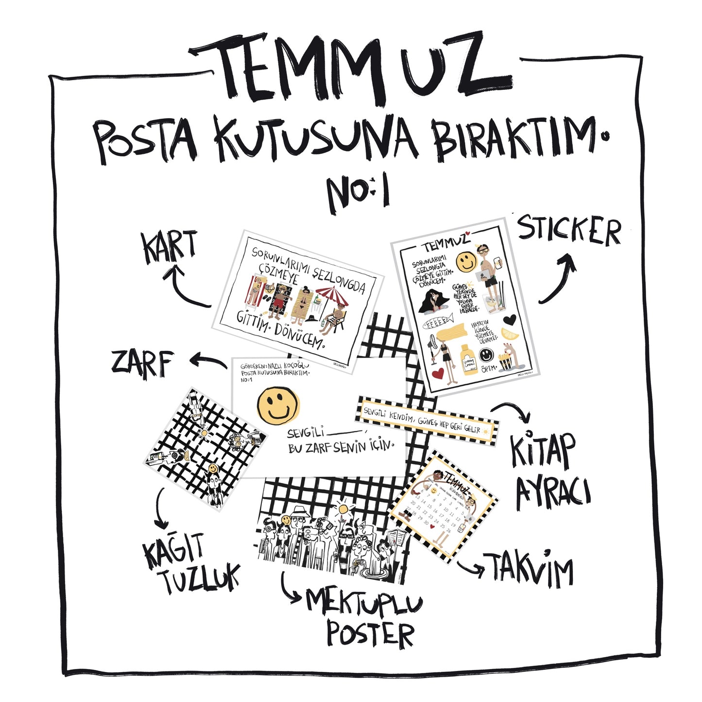 Posta Kutusuna Bıraktım | Temmuz No:1