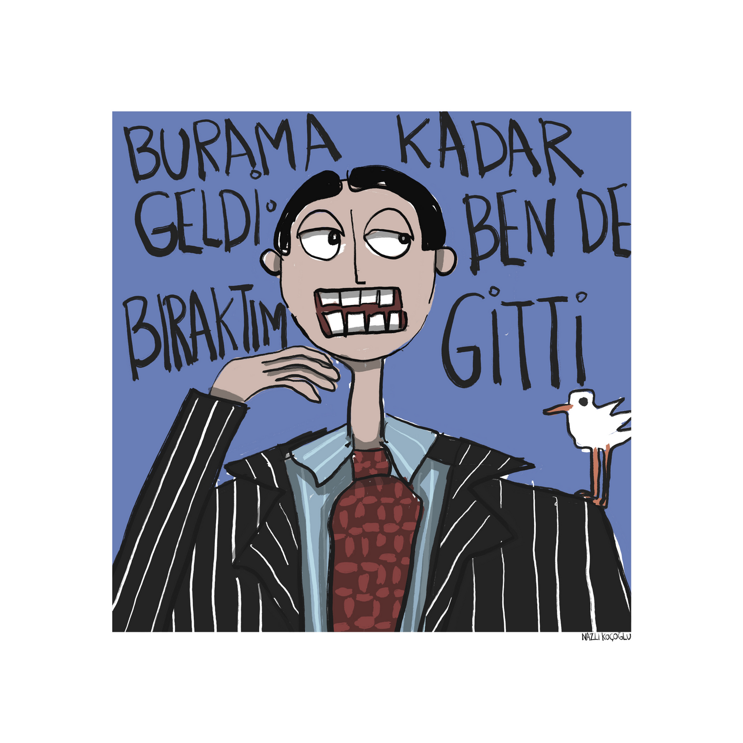 Burama Kadar Geldi