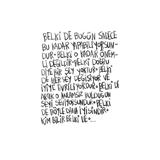 Belki de