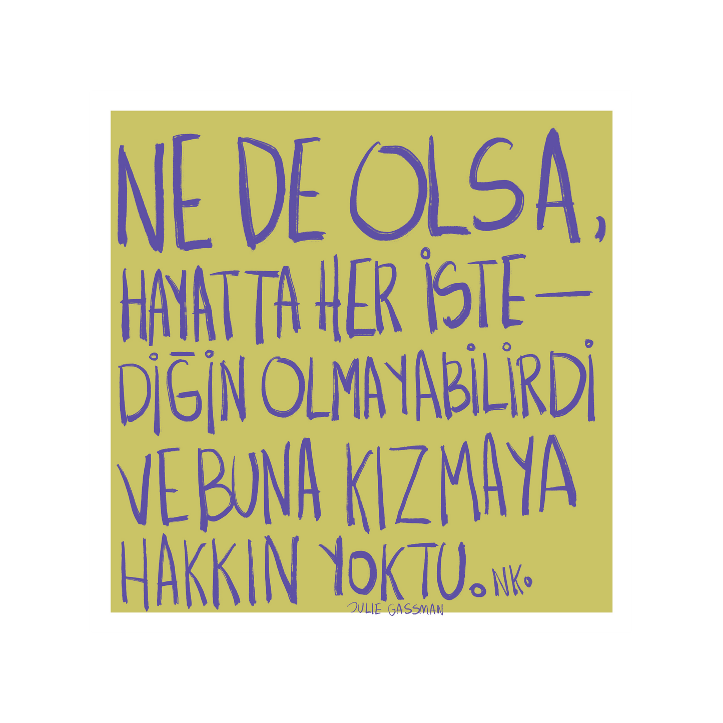 Ne De Olsa