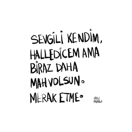 Sevgili Kendim Halledicem