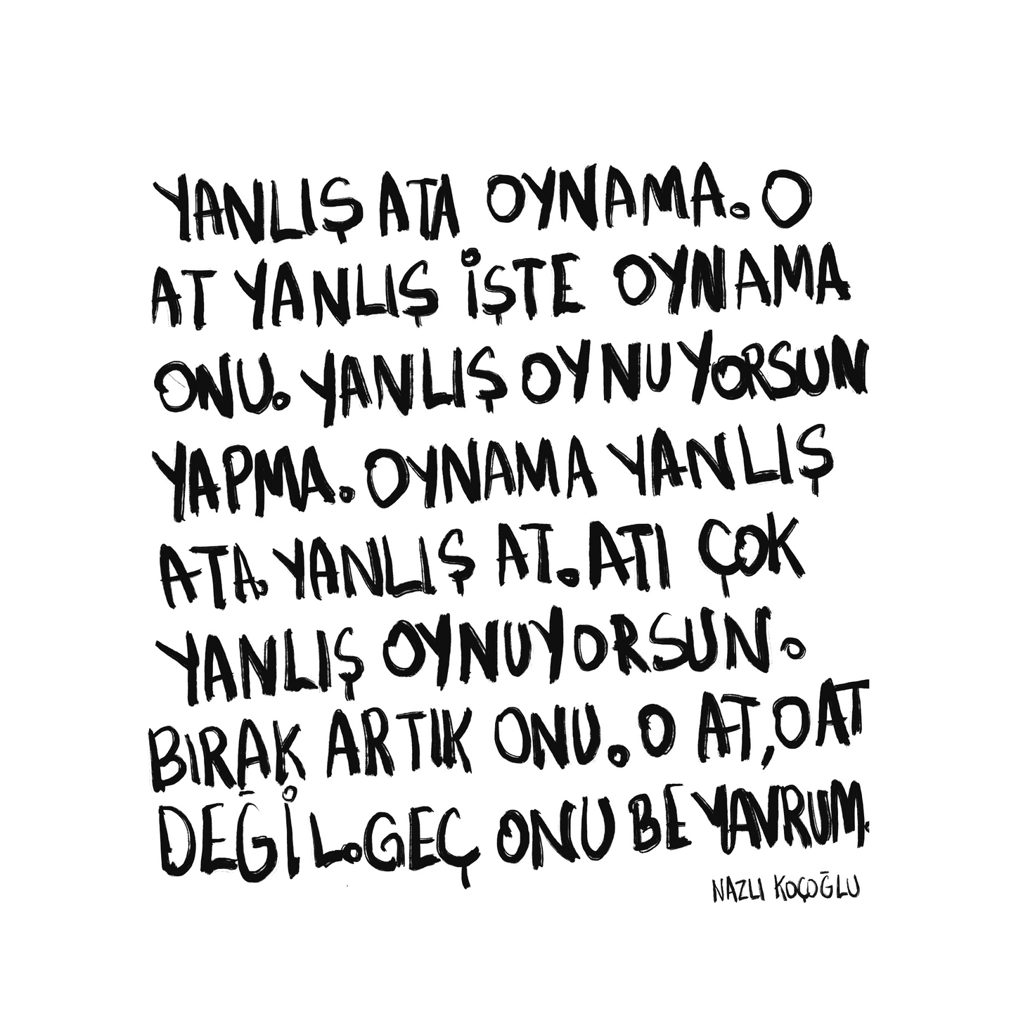 Yanlış Ata Oynama