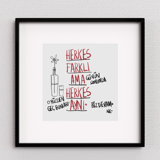 Herkes Farklı Ama Herkes Aynı