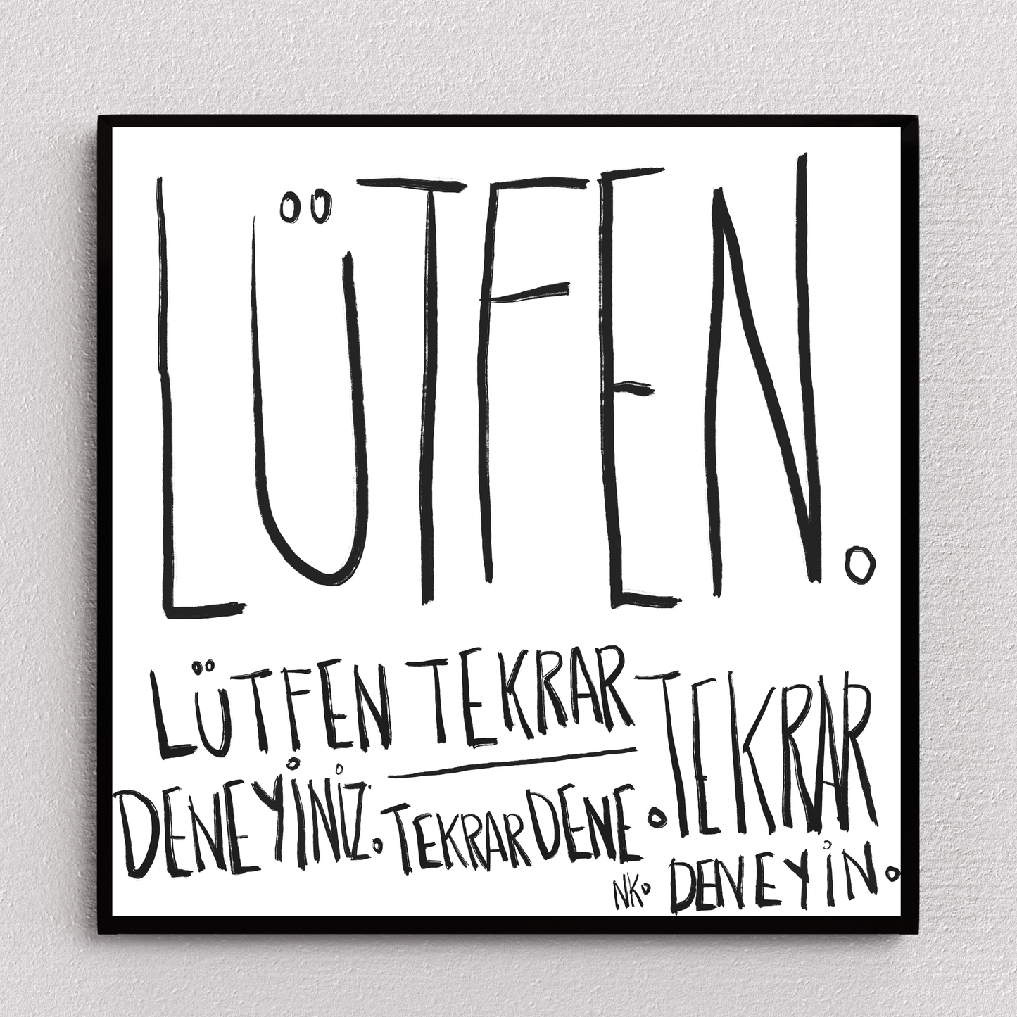 Lütfen Tekrar Deneyiniz