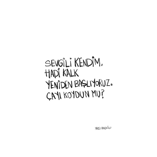 Sevgili Kendim Yeniden Başlıyoruz 21x30