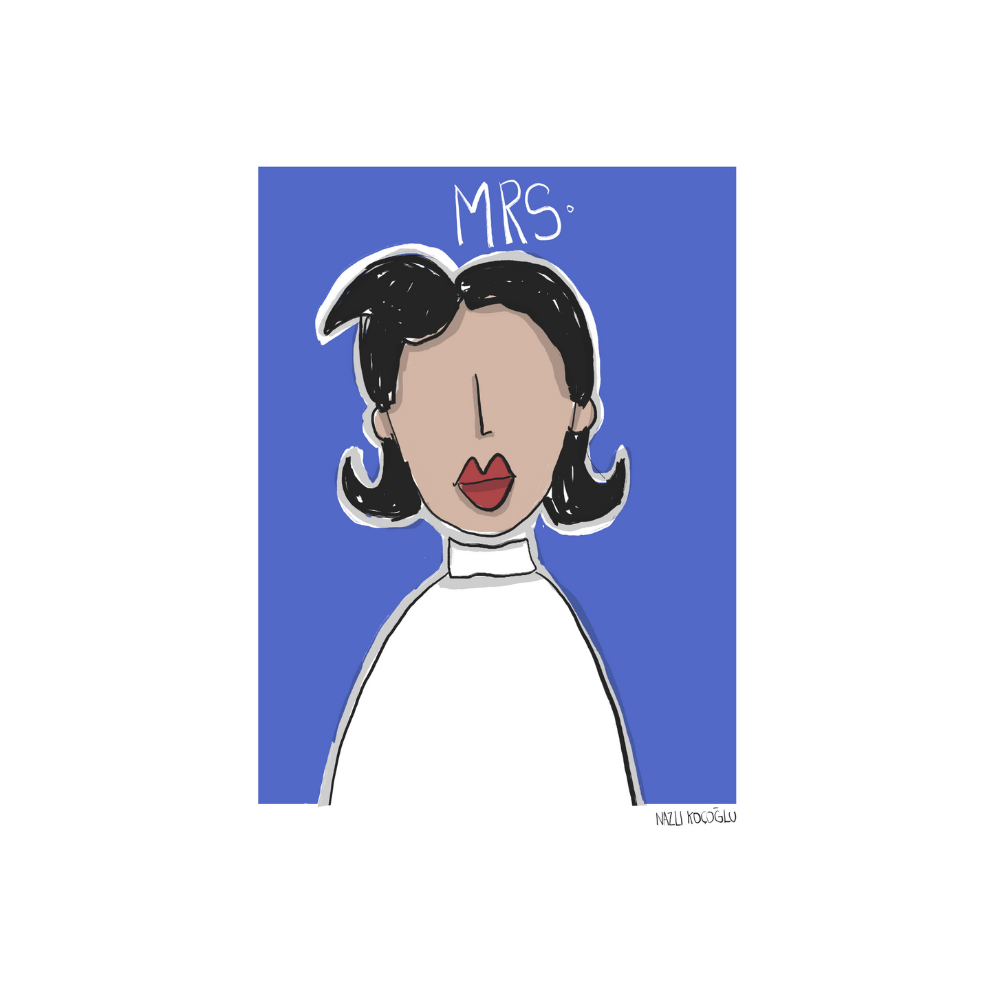 Mrs. 21x30
