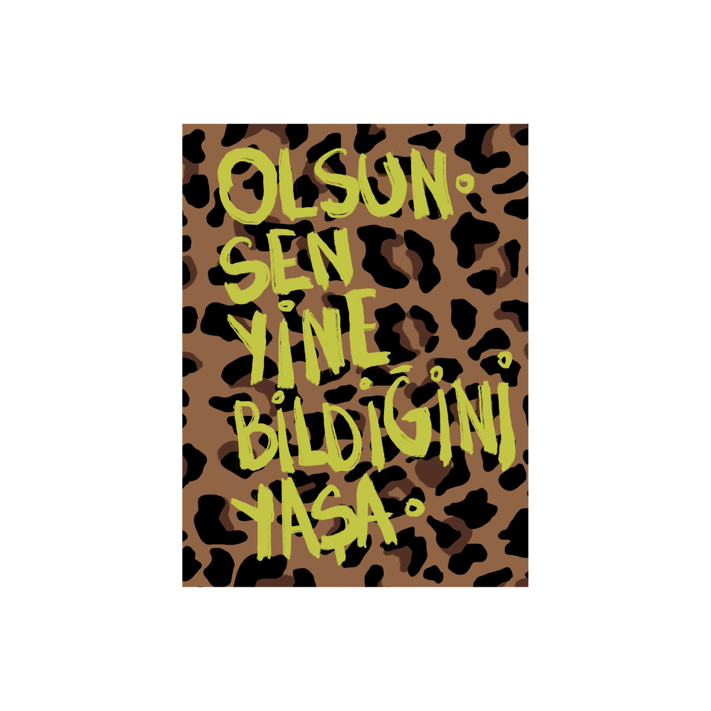 Olsun Sen Yine Bildiğini Yaşa. Defter