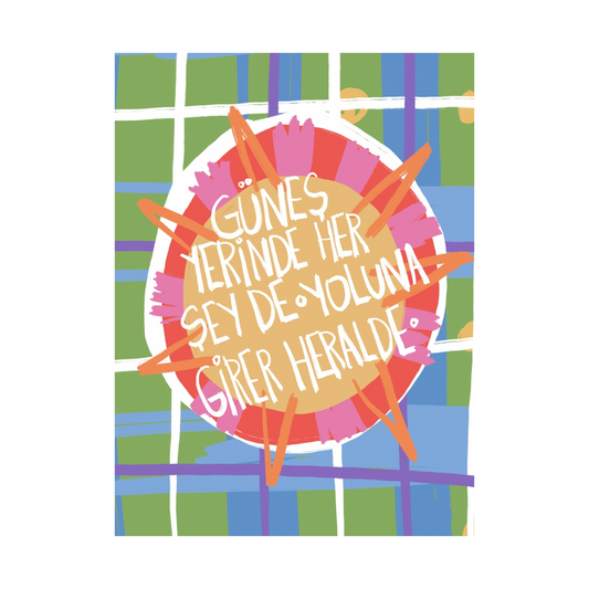 Güneş Yerinde. Defter