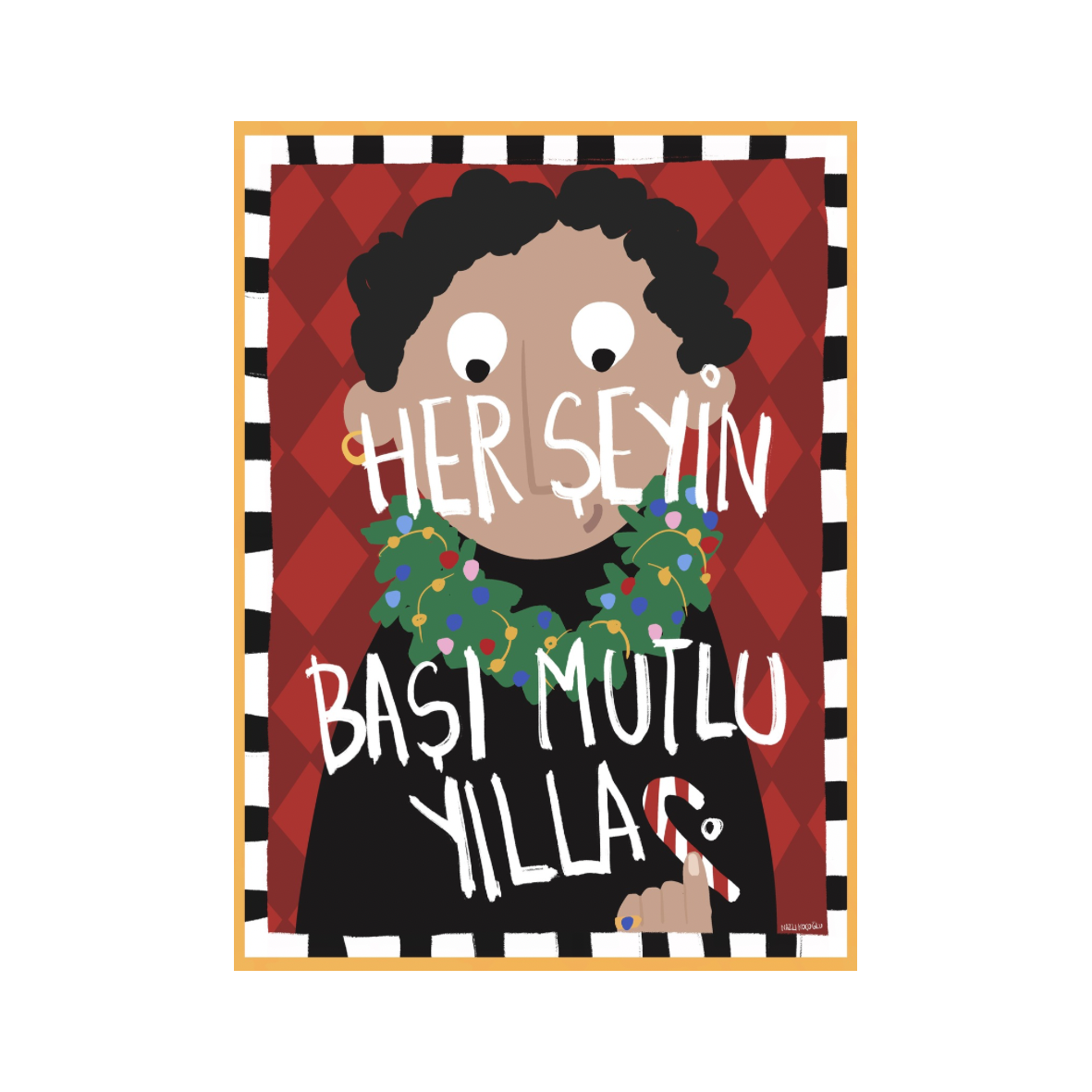 Her Şeyin Başı Mutlu Yıllar. 2li Kart