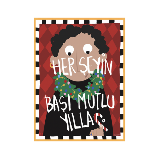 Her Şeyin Başı Mutlu Yıllar. 2li Kart