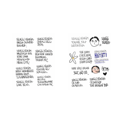 2li Sevgili Kendim Sticker